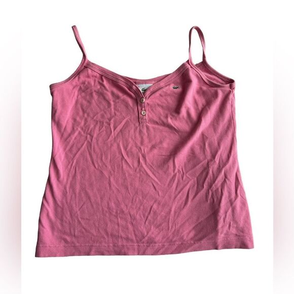 Lacoste  pink tank - Picture 1 of 3